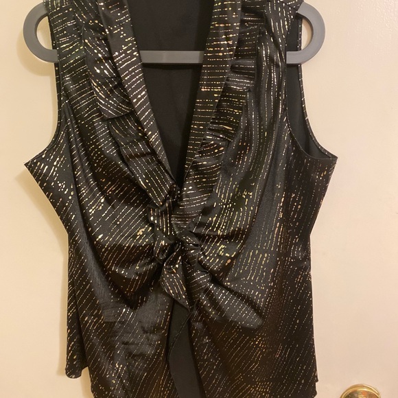 Tahari sparkly top, Large - Picture 6 of 6